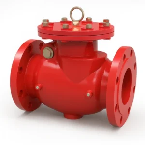 ULFMHighriserSwingCheckValveResilientSeatedFlangedEnds300PSI