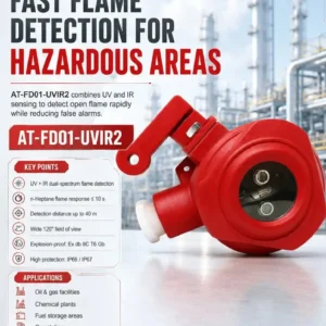 Conveyor Belt Fire Detection: Why UV/IR Flame Detection Matters in High-Risk Conveyor Systems